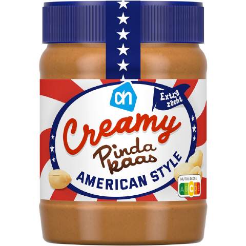AH Creamy pindakaas American style zacht