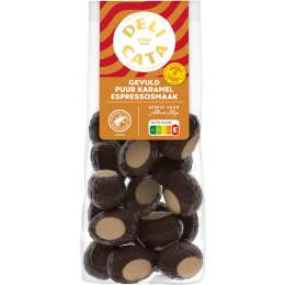 Delicata Paaseitjes gevuld puur karamel espresso
