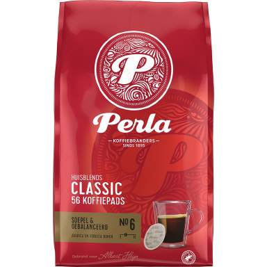 Perla Huisblends Classic roast koffiepads voordeel