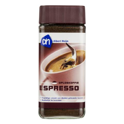 AH Oploskoffie espresso