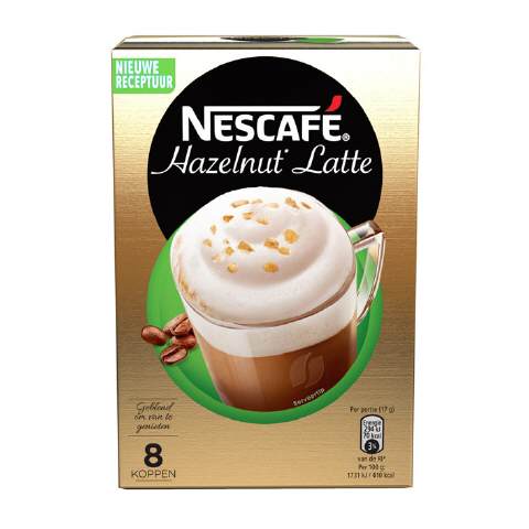 Nescafé Latte hazelnut