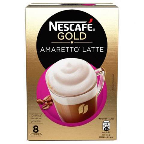 Nescafé Gold amaretto latte oploskoffie