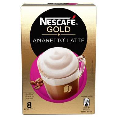 Nescafé Gold amaretto latte oploskoffie