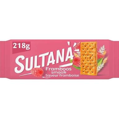 Sultana Fruitbiscuits framboos