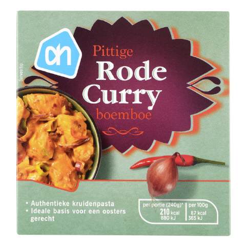 AH Boemboe rode curry