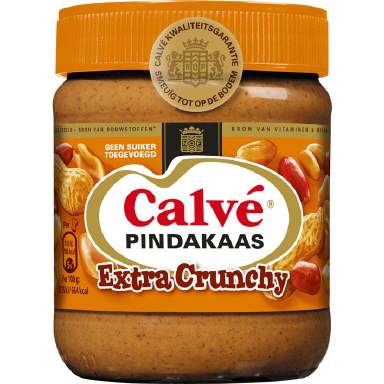 Calvé Pindakaas extra crunchy