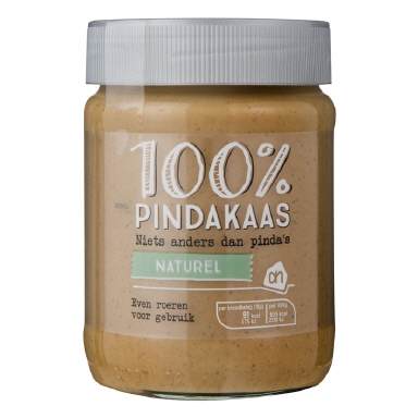 AH 100% pindakaas naturel 350gr.