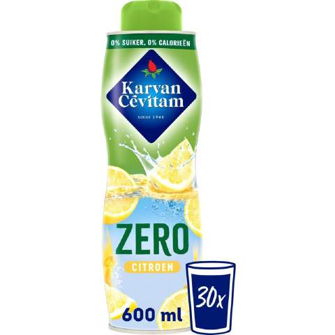 Karvan Cévitam Zero citroen siroop
