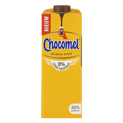 Chocomel 0% suiker toegevoegd