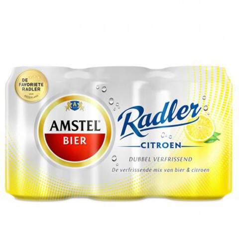 Amstel Radler, blik