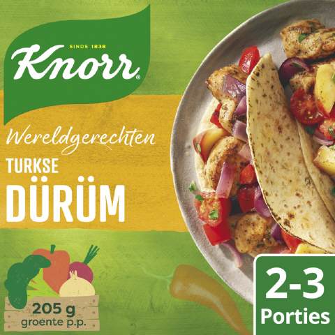 Knorr Wereldgerechten Turkse Dürüm