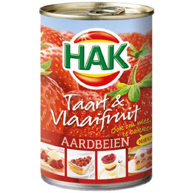 Hak Vlaaifruit aardbeien