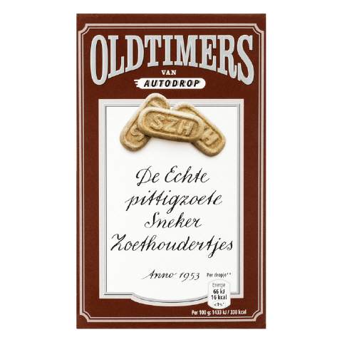 Oldtimers Hindelooper ruitjes, zout