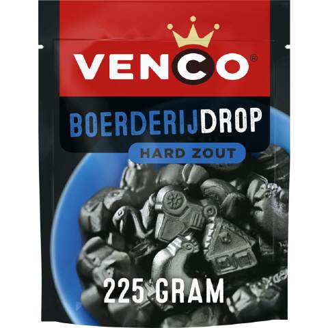 Venco Boerderij Drop (Hart und Salzig)