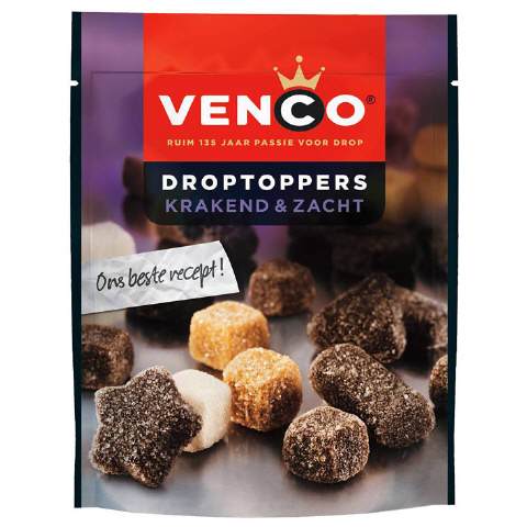 Venco Drop Toefjes (Zacht Zoet)