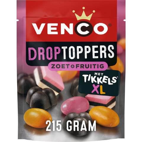 Venco Droptoppers Zacht & Zoet