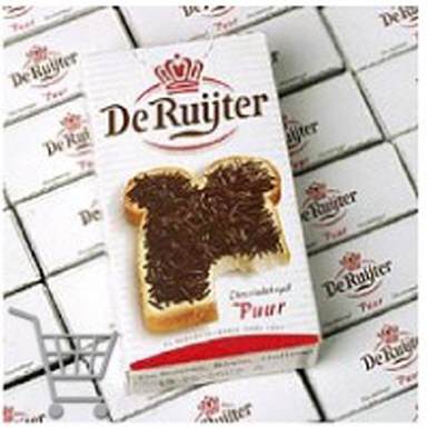 De Ruijter Portie Hagelslag Puur 120 x 20 g