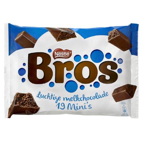 AH Chocolade blaadjes wit framboos