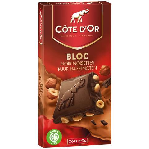 Cote d'Or Block Haselnuss-Bitter