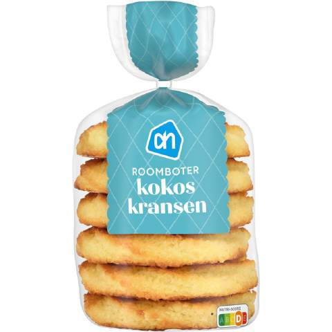 AH Roomboter kokos kransen kokoskoek