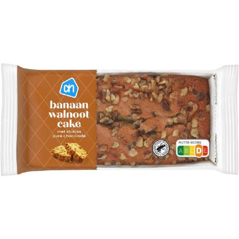 AH Banaan walnootcake met pure chocolade