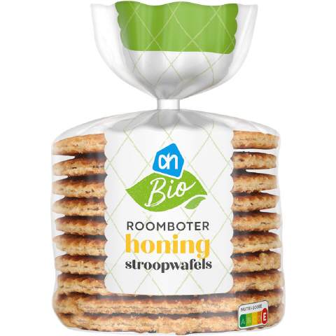 AH Stroopwafel mini karamel zeezout