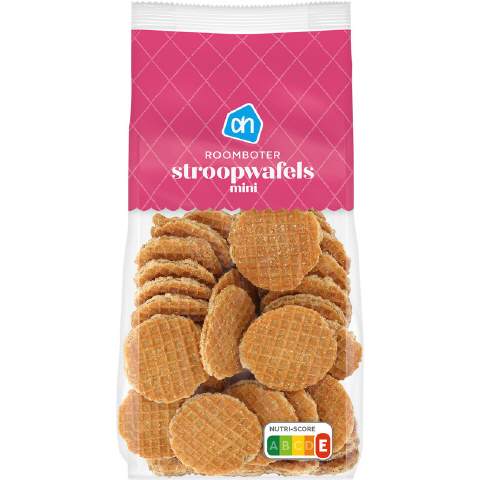 AH Stroopwafels minder suiker