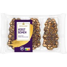 AH Excellent Kerstbomen koek met pure chocolade