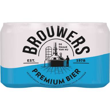 Brouwers Premium bier 6-pack