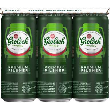 Grolsch Premium pilsner 6 x 50 cl